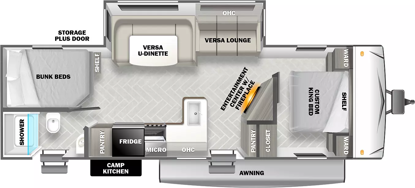 Salem Southwest T26DBUD Floorplan