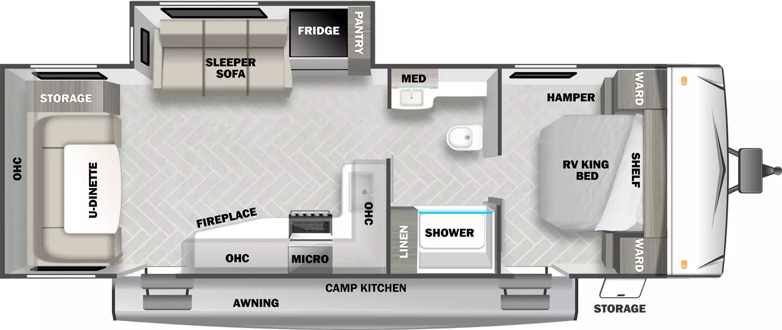 Salem Southwest T25RD Floorplan